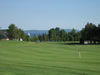 Bluff Point: The Approach From 170 Yards To Number 1 Green With Lake Champlain And Valcour Island In The Background And Windswept Lane On The Left